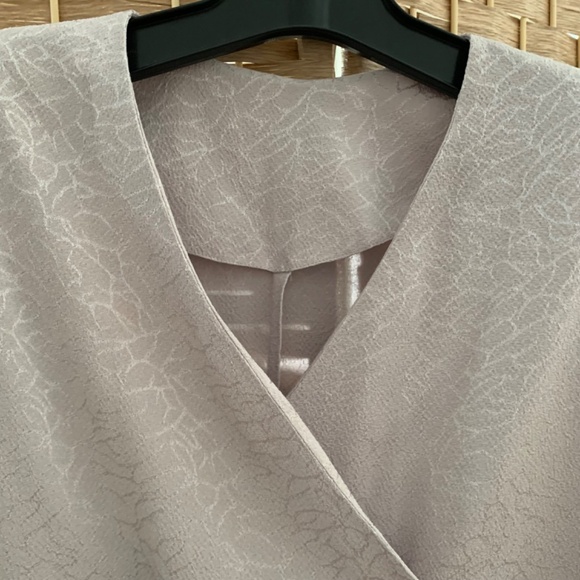 INCREDIBLE vintage pale purple double breasted duster coat with gold buttons - Picture 16 of 16